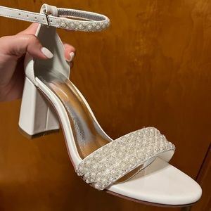 Ivory Wedding Heels for Brides